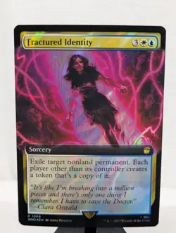 Fractured Identity - Surge Foil - Extended Art R MTG Universes Beyond: Doctor - Image 1