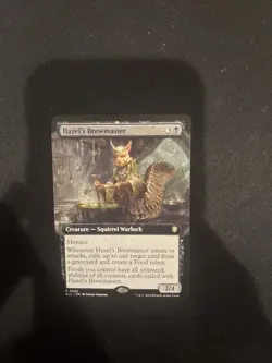 Hazel's Brewmaster (Extended Art) Commander: Bloomburrow Regular - Image 1