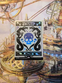 MTG Swamp (0890) - Rainbow Foil - SLD Rare - NM - Image 1