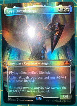 Lyra Dawnbringer (Borderless) Dominaria Remastered Foil 413 - Image 1