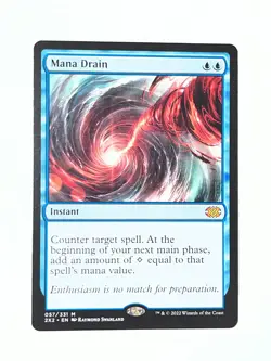 Mana Drain Double Masters 2022 MTG Magic 057 NM Non-Foil Instant - Image 1
