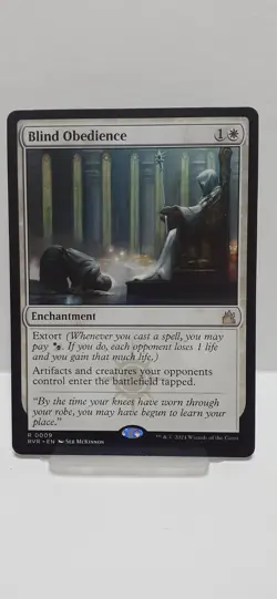 BLIND OBEDIENCE - MAGIC THE GATHERING RAVNICA REMASTERED (RVR) - Image 1