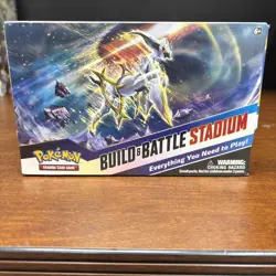 Pokemon TCG: Sword & Shield 9 Brilliant Stars Build and Battle Stadium 820650850134 - Image 1