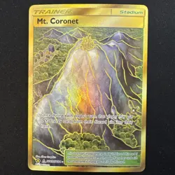 Mt. Coronet Shiny Holo Rare Hidden Fates: Shiny Vault SV89/SV94 NM Pokemon - Image 1