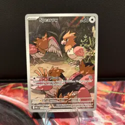 Spearow - 151/132 - ME01: Mega Evolution - Illustration Rare - NM - Pokemon Card - Image 1
