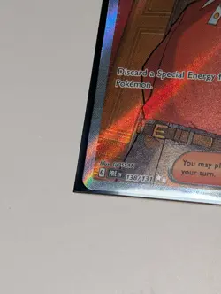Pokemon TCG: 2025 Giacomo Trainer 138/131 ULTRA RARE-Prismatic Evolutions NM - Image 2