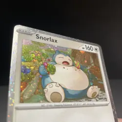 Pokemon TCG Snorlax SVP 122 Cosmos Holo Twilight Masquerade Promo NM - Image 2