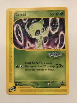 Pokemon Celebi 50 Promo WOTC NM Near Mint - Image 1
