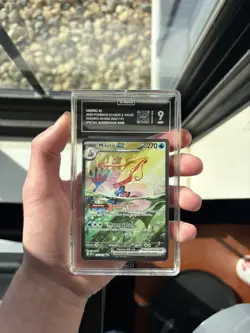 2024 Pokemon Surging Sparks Milotic Ex Special Illustration Rare #237/191 TAG 9 - Image 1