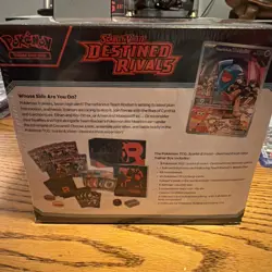Pokemon TCG Destined Rivals Elite Trainer Box ETB NEW SEALED - Image 5