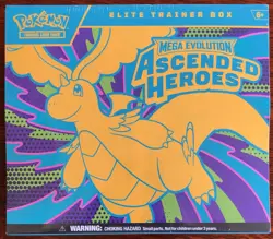 Pokemon TCG Mega Evolution Ascended Heroes Elite Trainer Box ETB - New & Sealed - Image 1