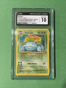 Pokemon TCG Classic - Venusaur Lugia EX Deck - Venusaur 003/034 CGC Gem Mint 10 - Image 1