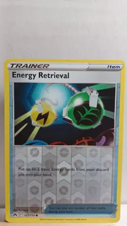 Energy Retrieval [LP] - Pokemon TCG Crown Zenith 127/159 [Reverse Holo Common] - Image 1