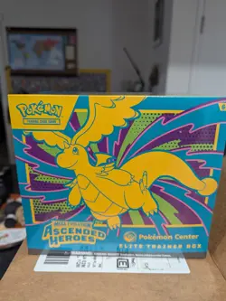 Pokemon TCG: Ascended Heroes Pokemon Center Elite Trainer Box - SEALED In Hand - Image 1