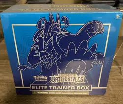 Pokemon Battle Styles Elite Trainer Box Rapid Strike Urshifu Blue ETB Sealed - Image 1