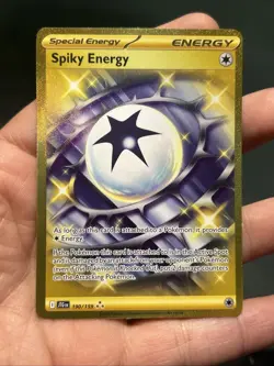 Pokemon TCG Spiky Energy 190/159 Journey Together 2025 Hyper Rare- NM - Image 1