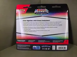 Pokemon Prismatic Evolutions Tech Sticker Collection - Image 2