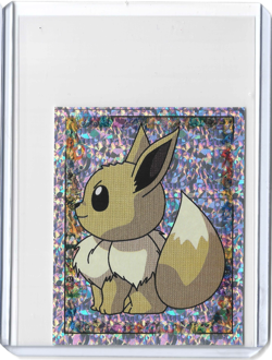 Pokemon- 1999 Merlin Eevee Prism Sticker S21 - Image 1