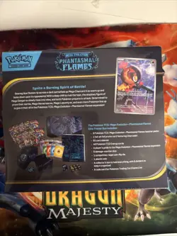 Pokemon TCG Mega Evolution Phantasmal Flames Elite Trainer Box Sealed - Image 2
