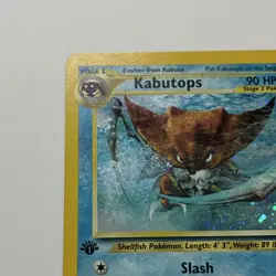 Pokemon TCG Kabutops Neo Discovery 1st Edition Holo Rare 6/75 2001 LP READ - Image 5