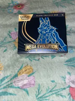 pokemon mega evolution etb lucario Plus Mega Lucario Ex Figure Box - Image 2