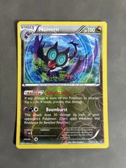 Noivern - 77/111 - XY Furious Fists Reverse Holo Pokemon Holo Foil - Image 1
