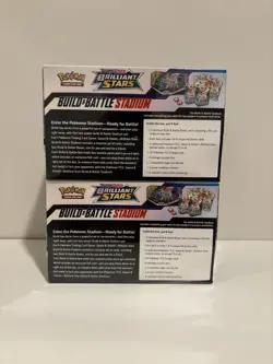 Pokemon TCG Brilliant Stars Build and Battle Stadium - Lot Of 2 (24 Packs) - Image 3