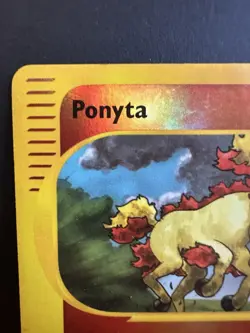 Pokemon TCG Ponyta Reverse Holo Aquapolis Set 102/147 Lightly Played Vintage - Image 2
