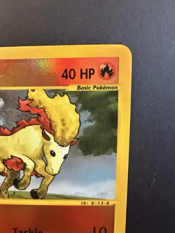 Pokemon TCG Ponyta Reverse Holo Aquapolis Set 102/147 Lightly Played Vintage - Image 3