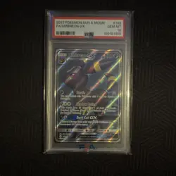 Pokemon Umbreon GX Full Art Ultra Rare Holo 142/149 SM Base 2017 PSA 10 - Image 1