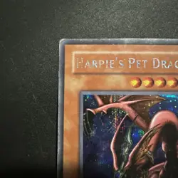 Harpie's Pet Dragon FMR-002 Yu-Gi-Oh VideoGame Promotional Card - Image 2