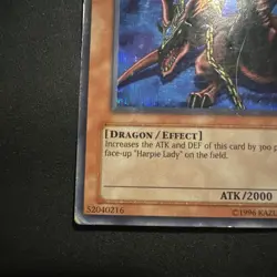 Harpie's Pet Dragon FMR-002 Yu-Gi-Oh VideoGame Promotional Card - Image 5