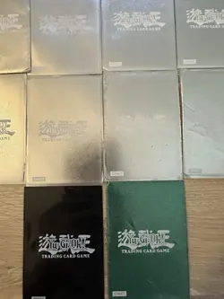 Yu-Gi-Oh! Silver Metallic Sleeves (96KT) X8+ X1 Black X1 Green - Konami Official - Image 4