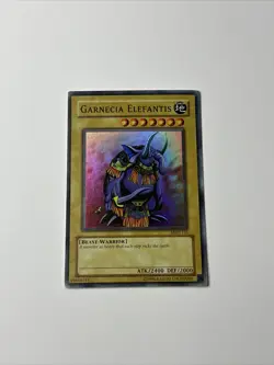 Yu-Gi-Oh GARNECIA ELEFANTIS Super Rare Unlimited MRD-125 Foil LP - Image 1