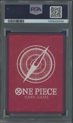 2025 One Piece EN 2nd Anniversary Set #001 Shanks PSA 10 GEM MINT - Image 2