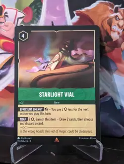 Disney Lorcana: Into The Inklands - Starlight Vial - 99/204 Non Foil - Image 1