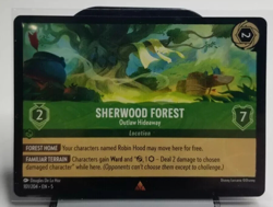 Disney Lorcana Sherwood Forest Outlaw Hideaway 101/204 Shimmering Skie Cold Foil - Image 1