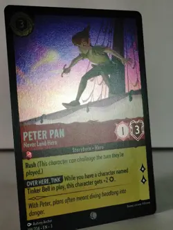 Peter Pan Never Land Hero - Foil Into the Inklands - LORCANA - 119/204 - U Pick - Image 3