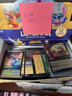 Disney Lorcana 200 Card Bulk Lot – Mixed Sets– 5 Foils – Max 4 of Each - Image 2