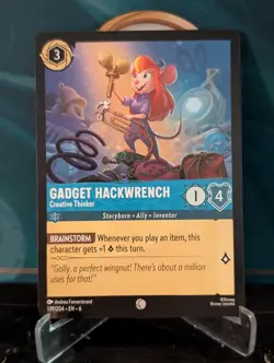 Disney Lorcana TCG - Azurite Sea: Gadget Hackwrench (139/204) - Common Non Foil - Image 1