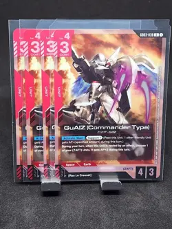 GuAIZ (Commander Type) Gundam Card Game . Steel Requiem Rare GD03-038 - Image 1