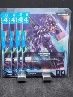 GUNDAM CARD GAME GD03-003 MESSALA (R) FOIL CARD - STEEL REQUIEM - Image 1