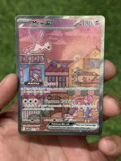 Mew ex 053 Holo Scarlet & Violet 151 Promo Pokemon Card - Image 1