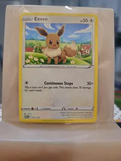 Pokemon Card - Eevee 2025 McDonald's Dragon Discovery 013/015 Promo - Image 1