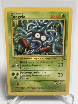 TANGELA - Base Set 2 - 96/130 - Common - Pokemon Card - Unlimited Edition NM - Image 2