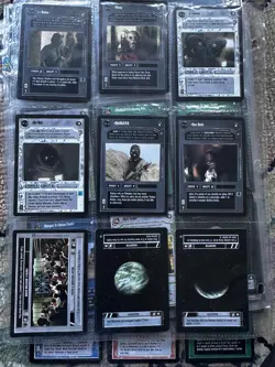 star wars ccg lot- 125 cards - Image 1
