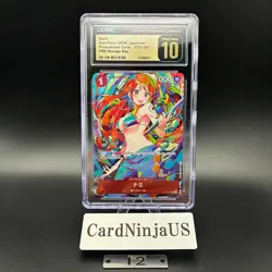 CGC PRISTINE 10 Nami C ST01-007 PROMO THE BEST Storage Box Set One Piece Card 12 - Image 1