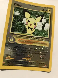 Pichu Reverse Holo Black Star Promo 35 WOTC Pokemon Card - Image 2