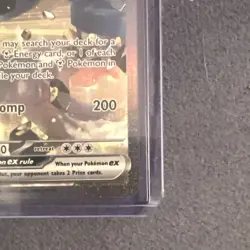 Pokemon Steven's Metagross ex Full Art Holo Rare EX Card 340 HP 200 ATK 289/217 - Image 3