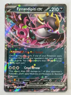 Fezandipity ex - 038/064 - Double Rare - Pokemon TCG Card Shrouded Fable - LP - Image 1